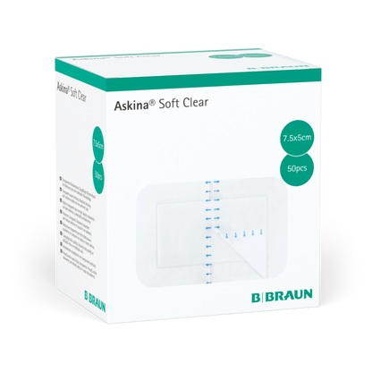 Askina® Soft Clear водоустойчиви превръзки