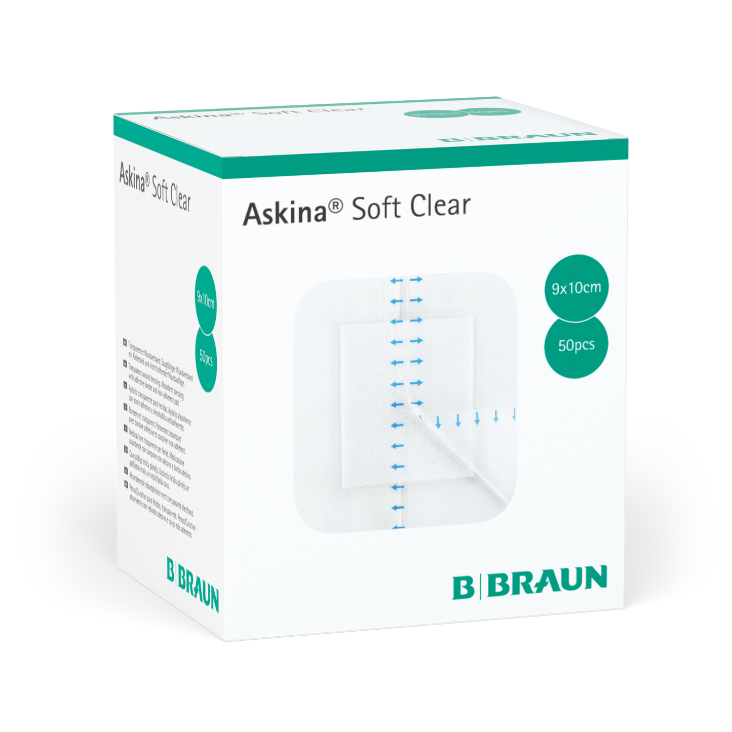 Askina® Soft Clear водоустойчиви превръзки