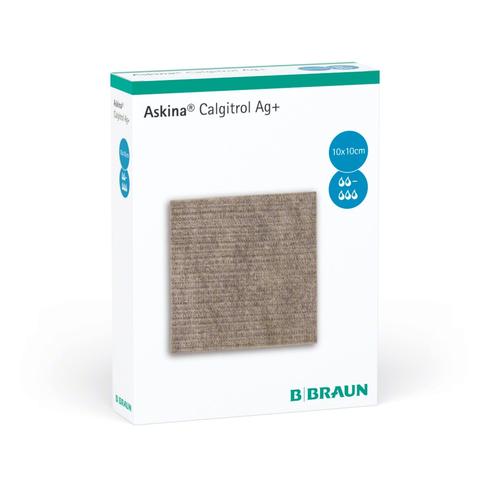 Askina® Calgitrol® Ag стерилна, ранева превръзка със сребро