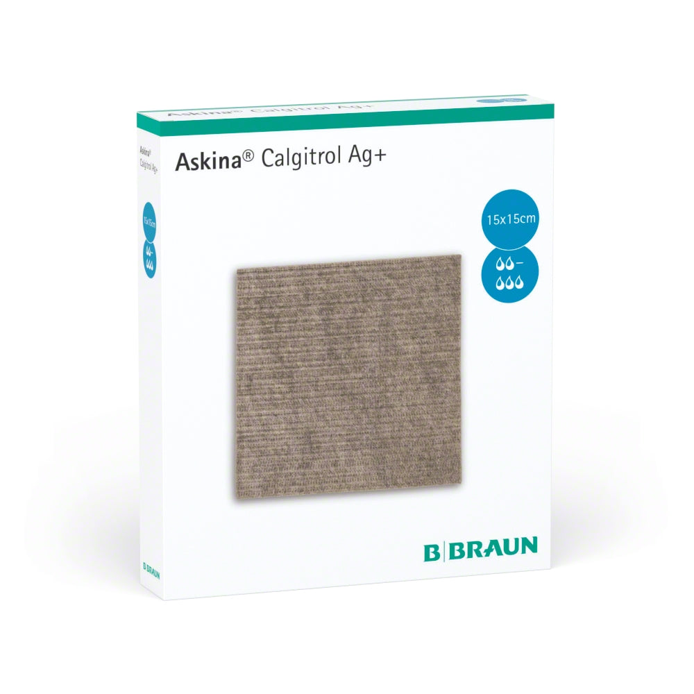 Askina® Calgitrol® Ag стерилна, ранева превръзка със сребро