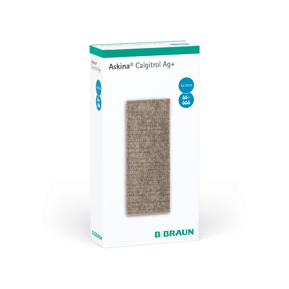 Askina® Calgitrol® Ag стерилна, ранева превръзка със сребро